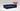 EEAZI modulares Sofa 2 Eckelementelem, 2 Mittelelemente, 2 Hocker im Set, in blauer Farbe