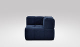 EEAZI 1 Stück karfás elem in blauer Farbe – Modulares Sofaelementent