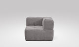 EEAZI 1 Stück karfás elem in grauer Farbe – Modulares Sofaelementent