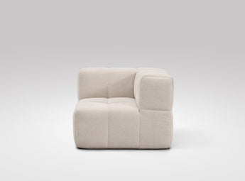 EEAZI 1 Stück karfás elem in Beige  – Modulares Sofaelementent
