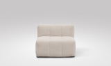 EEAZI 1 Stück Mittelelement in Beige  – Modulares Sofaelementent