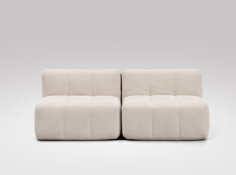 EEAZI modulares Sofa - 2 Mittelelemente - beige
