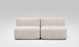 EEAZI modulares Sofa - 2 Mittelelemente - beige