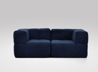 EEAZI modulares Sofa - 2 Eckelementelem - blau