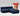 EEAZI modulares Sofa 2 Mittelelemente, 1 Hocker in Kombination, in blauer Farbe