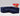 EEAZI modulares Sofa 1 Eckelement, 2 Mittelelemente in Kombination, in blauer Farbe