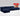 EEAZI modulares Sofa 1 Eckelement, 2 Mittelelemente, 2 Hocker im Set, in blauer Farbe