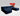 EEAZI modulares Sofa 1 Eckelement, 2 Mittelelemente, 2 Hocker im Set, in blauer Farbe