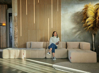 Flexibles modulares Sofa-Set in verschiedenen Farben, mit schneller Montage und kompakter Verpackung .